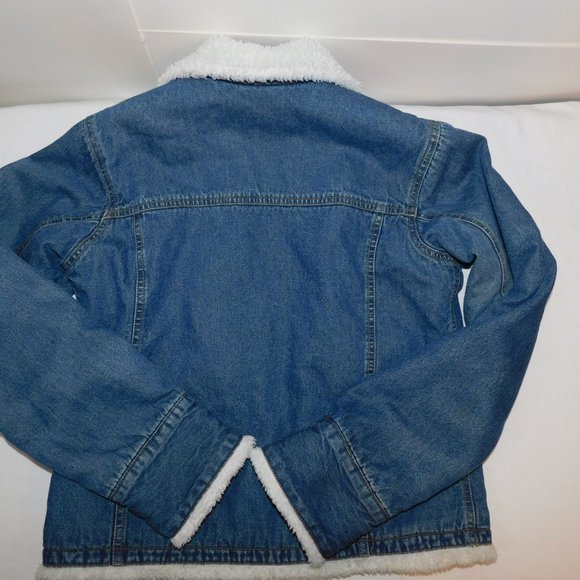 Steve & Barry's Relaxed Fit Denim Jacket Coat - Picture 6 of 7